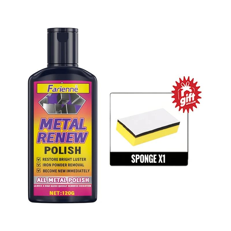 

Stainless Steel Polishing Paste - Multi-purpose Metal Repair Wax for Cars, Motorcycles, and Kitchenware - Polishing Wax Kit