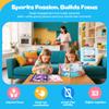Montessori Sticker Book By Number For Kids Ages 3-8, Educational Busy Puzzle Book With Story, Creative Toys For Toddlers Gift