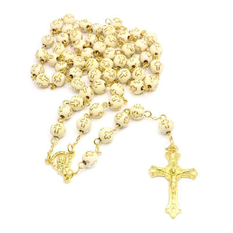 Buy Handmade Round Cross Bead Crucifix 