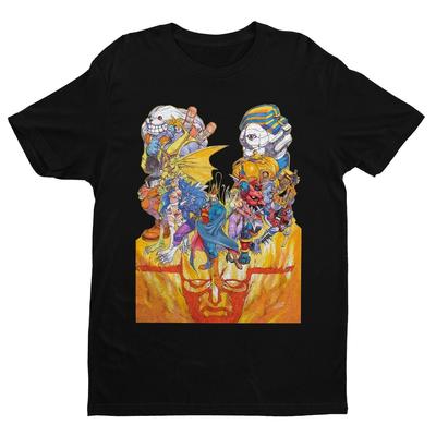 T-shirt unisexe OG Vampire Daarkstalkers Guerriers de la Nuit Couverture Design Exclusif