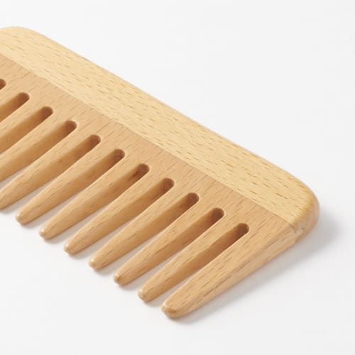 MUJI Расческа для волос из бука ofa36a0s