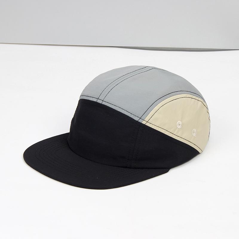 Big Size 62cm Splicing Waterproof Quick Drying Skateboard Hat Men Trendy Street Casual Hat Women Flat Brim Sports Baseball Cap