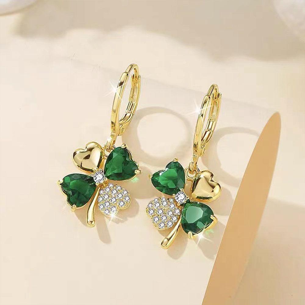 Shiny Micro-inlaid Rhinestone Earrings for Women Zircon Earrings Geometric Cross Stud Earring Daily Life Earwear  Gift