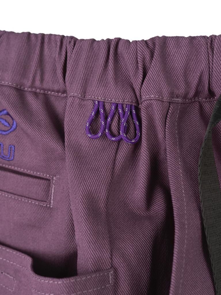 KOYU Cotton Fatigue Hiking Shorts Purple