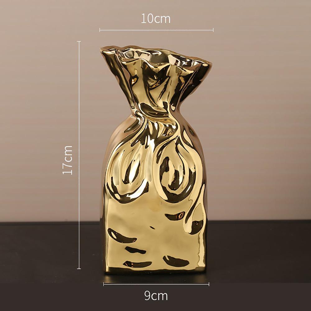 Vase European Classical Vase Home Hotel Flower Arrangement Fashion Ornament Vase Ceramic Vase