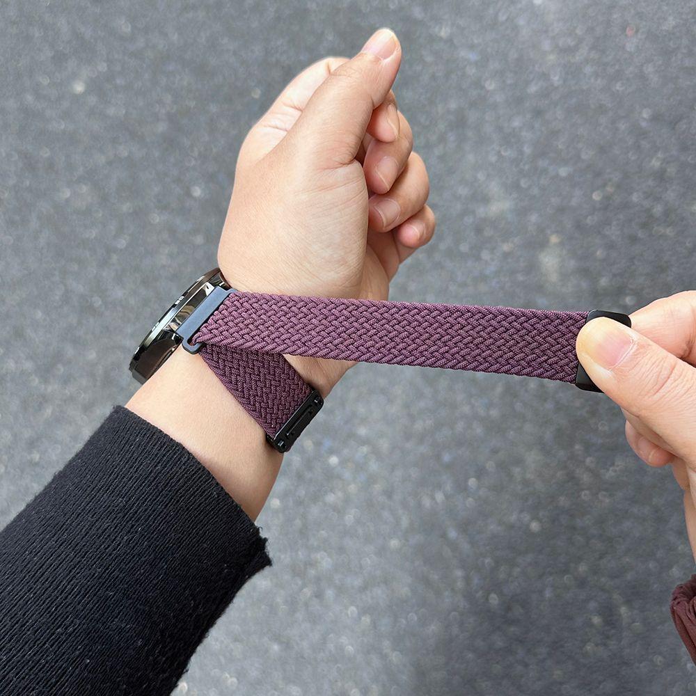 Brățară Universală din Nailon pentru Ceas 20mm 22mm - Nailon cu Cataramă Magnetică Elastic Tricotat Brățară de Schimb pentru Smartwatch pentru HUAWEI Watch Samsung Galaxy Watch Amazfit
