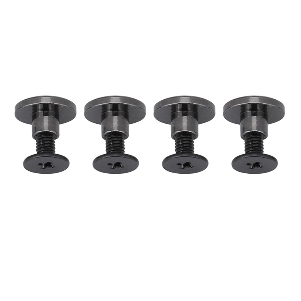 20sets Brass Flat Head Belt Strap Rivets   Screw for Luggage Leather Craft (5mm)