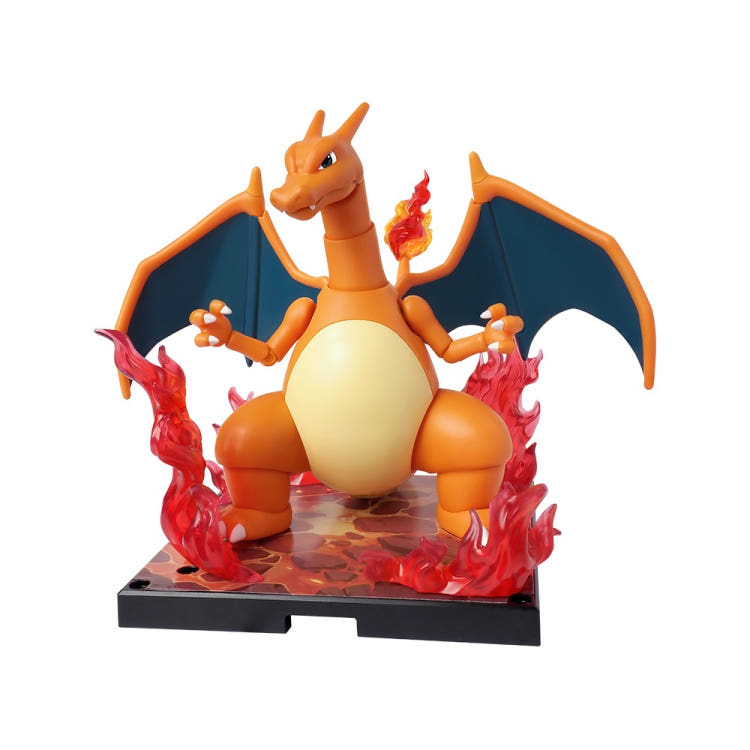 [mimi world] mimiworld Blocky Pokemon Charizard Building Figure