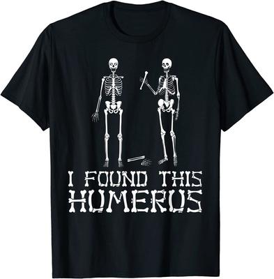 Ik vond dit Humerus Skelet Unisex T-shirt