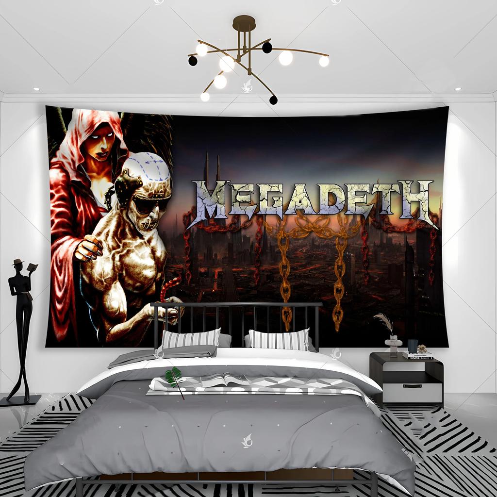 The Ghosts Band Rock Tapestry Bedroom Home Towel Hanging Music Printed Travel Room Blanket Colored Bedspread Yoga Art Decoration