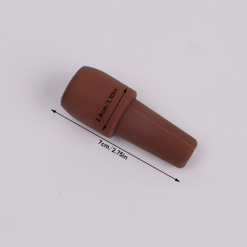 1/5PCS Gifts Silicone Wine Bottle Stopper Reusable Sparkling Wine Sealer Kitchen Tools Silicone Wine Stopper