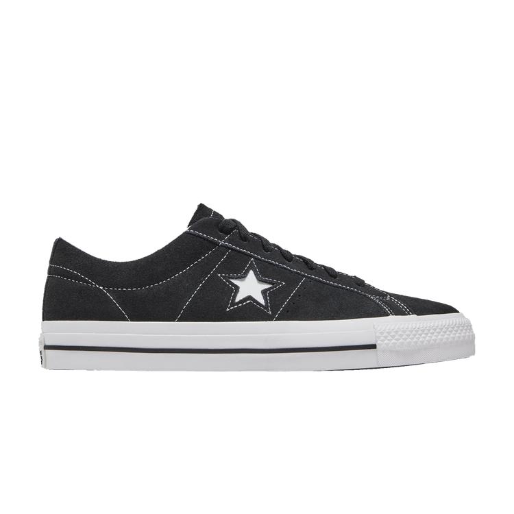 Converse One Star Pro  Black White  37