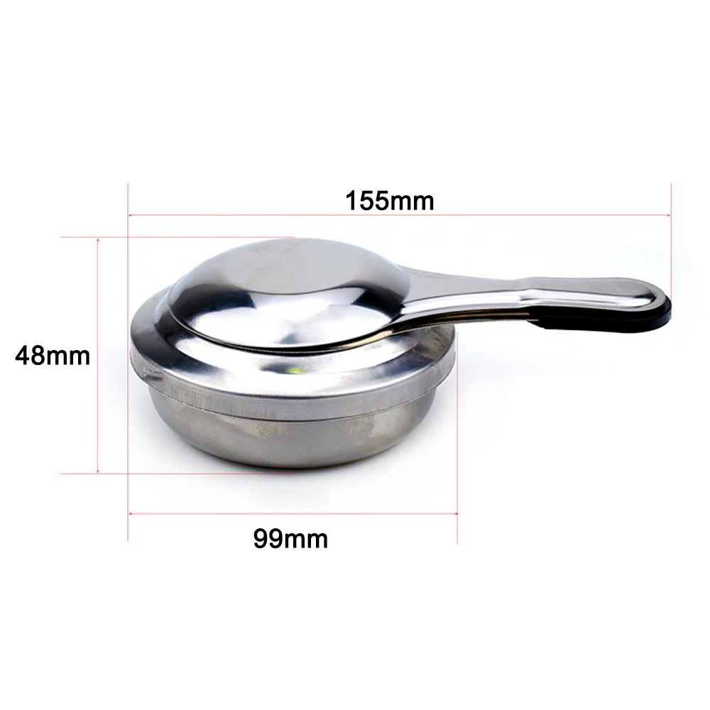 Stainless Steel Camping Alcohol Stoves Portable Picnic BBQ Furnace Cheese Hotpot Alcohol Stoves