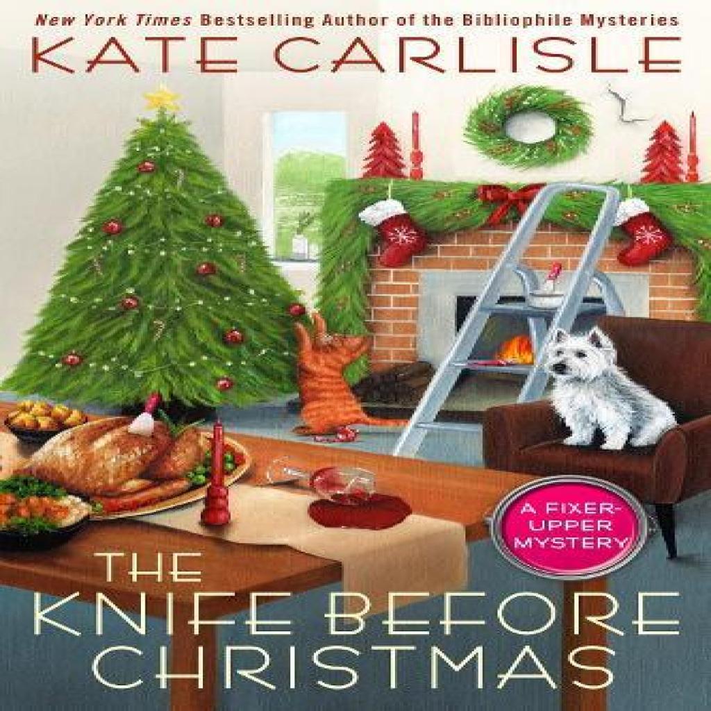 The Knife Before Christmas by Kate Carlisle Hardback Book 9780593637647