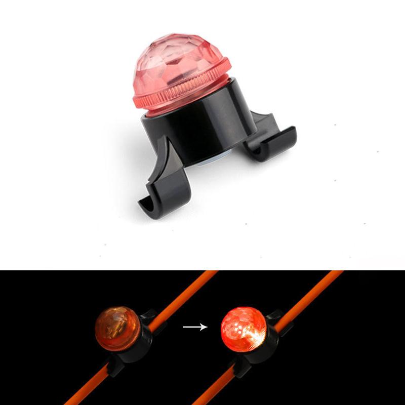 

Сигнализатор поклевки Световой индикатор Ночная рыбалка Датчик удара Уведомление о поклевке с высокой чувствительностью