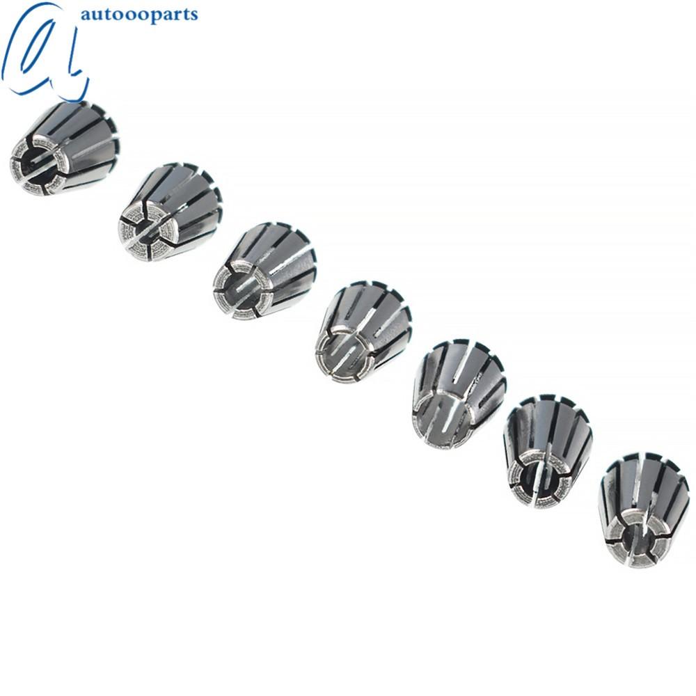 7Pcs ER11 Spring Collet 1/16"-1/4" For CNC Milling Lathe Tool Engraving Machine