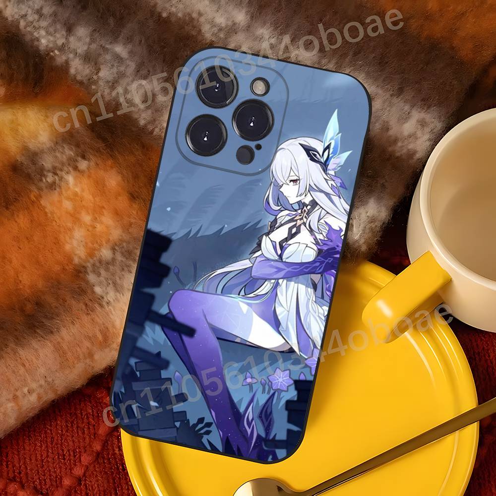 S-Skirk Genshin Impact Phone Case For iPhone 17,16,15,14,13,12,11,Pro,Max,Plus Shockproof Cover