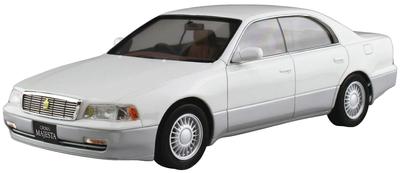 Aoshima Bunka Kyozaisha Modelová řada vozů Toyota UZS141 Crown Majesta C Typ 1991 Plastikový model 1/24 č.114