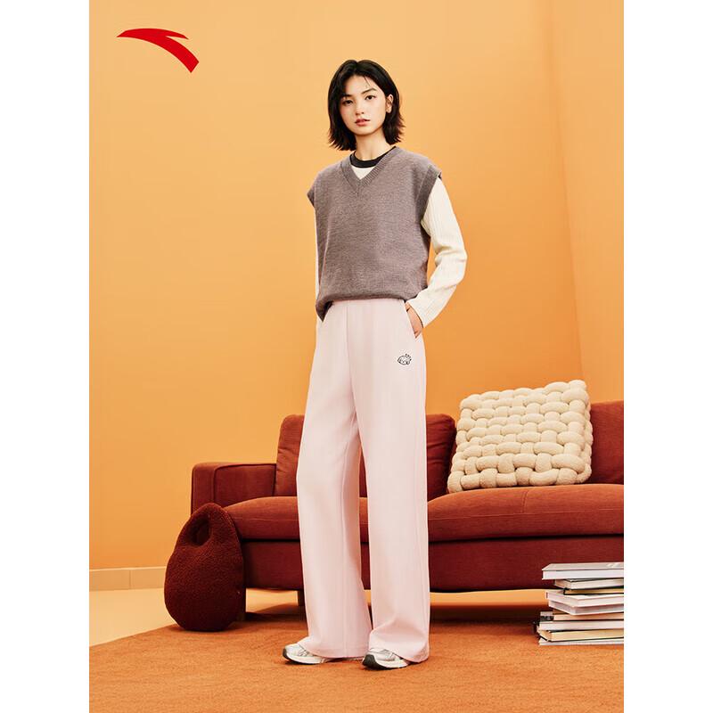ANTA Women s Lifestyle Knit Sports Pants S