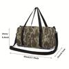 Camouflage Leopard Print Large Capacity Luggage Bag For Boy And Girls Best Gifts 2D Cartoon Travel Duffels Hand Bag For Children