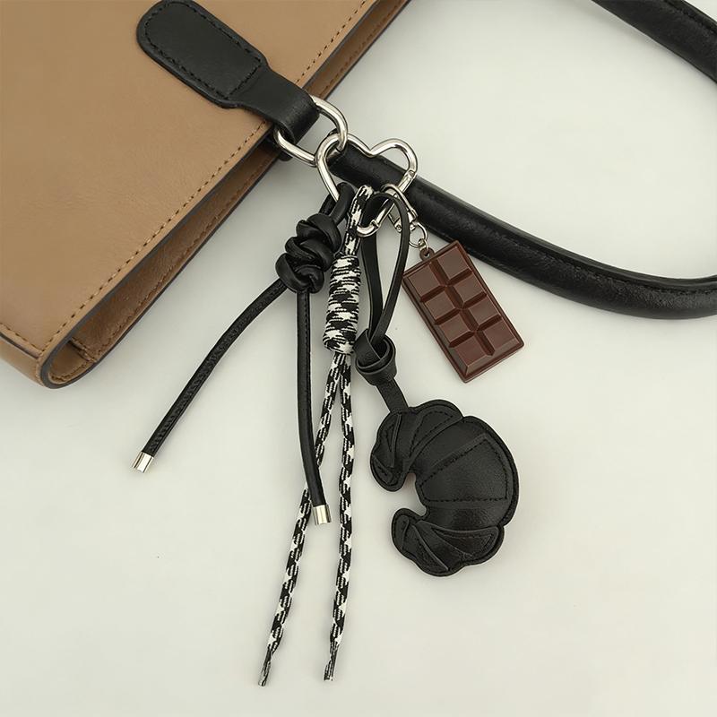 Faux Leather Mini Backpack Hanging Handbag Pendant Bag Pendant Bags Accessories