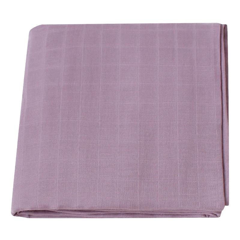Double Layer Bamboo Cotton Muslin Swaddle Blanket for Newborns