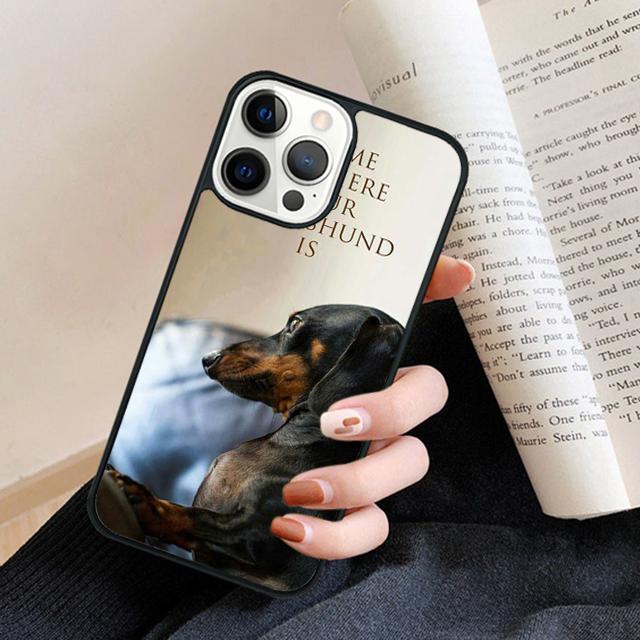 Dachshund Doberman Dog Phone Case Back Cover for IPhone 18 17 Air 16 15 14 13 11 12 Pro Max Plus Fundas Coque