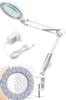 LED Magnifying Glass with 3x 600 Design for Gundam Model Building E-Supply EEX-LEDKK01WH Clamp-on Stand, Magnification, Lumens, Flexible, Desktop,