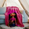 Personalized Custom Name Blanket - Bratz Print Design,Blanket for Sofa,Bed,Travel,Camping - Soft and Warm, Great Gift
