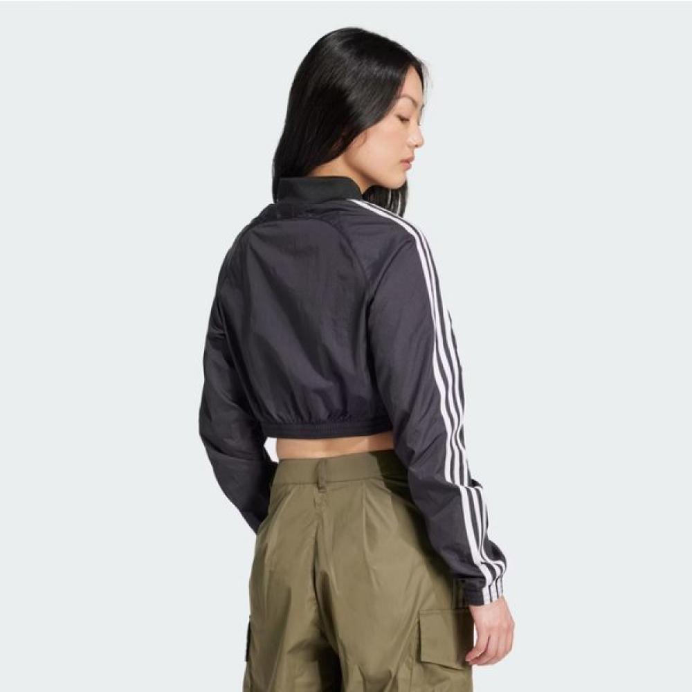 Women S Adicolor teamgeiSt Crop Track Top Jd0264 Adi...