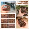 1 STUKS Miniatuur Houten Snuisterijplank Houten Displayplank Voor Stenen Verzamelingen En Wanddecoratie