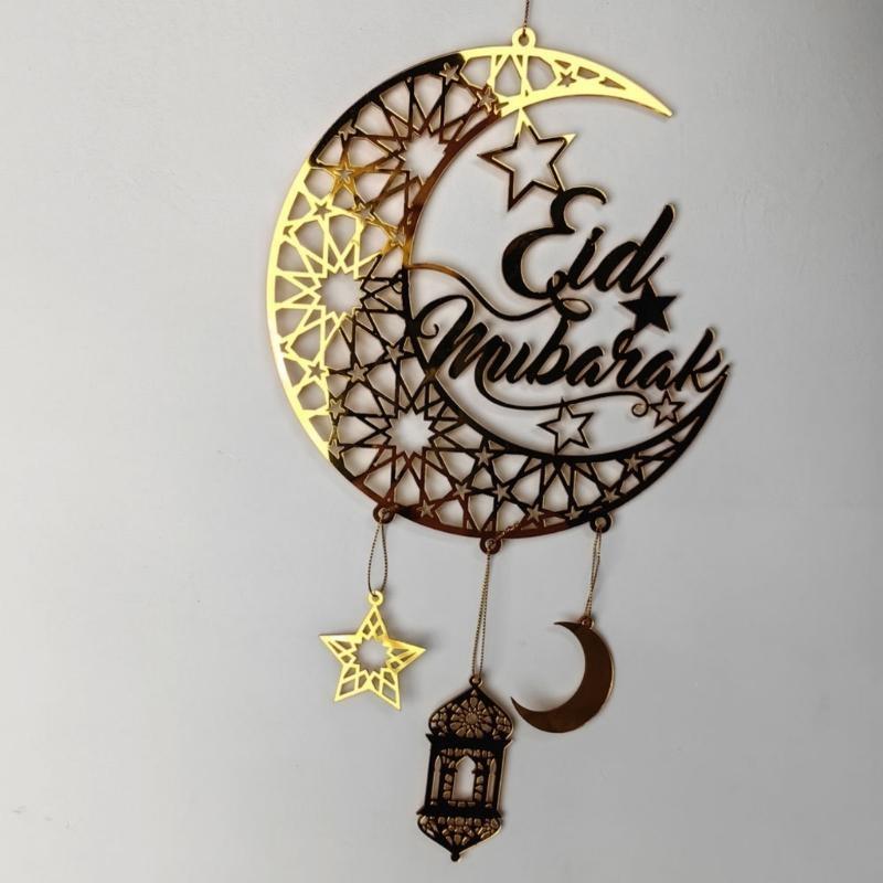 Eid Holiday Pendant Acrylic Pendant Elegant For Holiday and Gift Giving