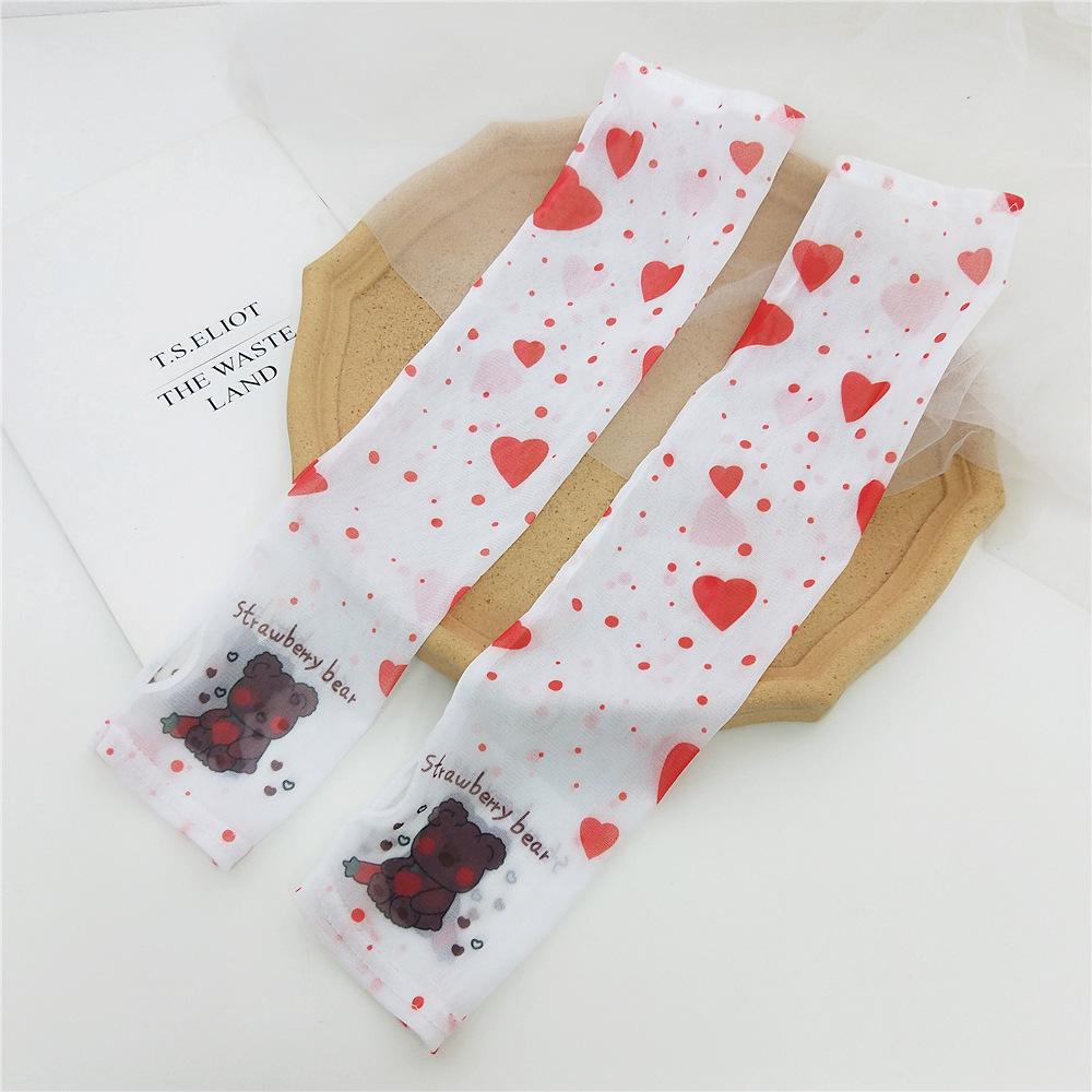 Lightweight And Breathable Ice Sleeves For Women'S Summer New Sunscreen Sleeves For Outdoor Cycling Driving Work Sun Protection Arm Protection