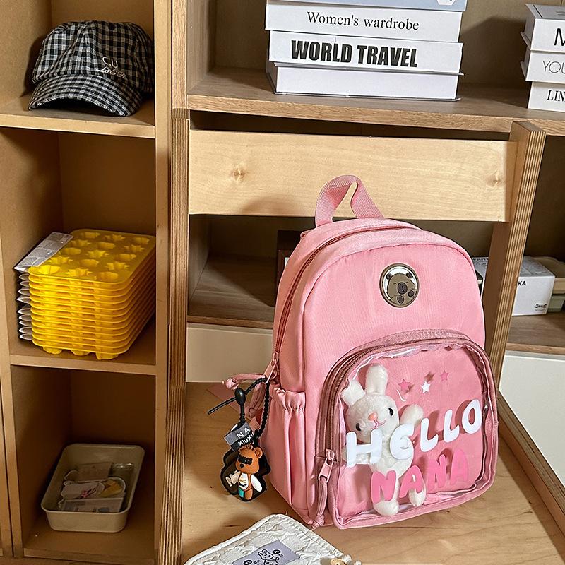 High value, fresh and sweet, casual, simple and lightweight backpack for primary and secondary school students