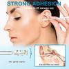 24pcs Disposable Sticky Ear Swabs Pick Reusable Ear Cleaner Soft Silicone Ear Wax Removal Tool Earwax Remover For Adult Kids