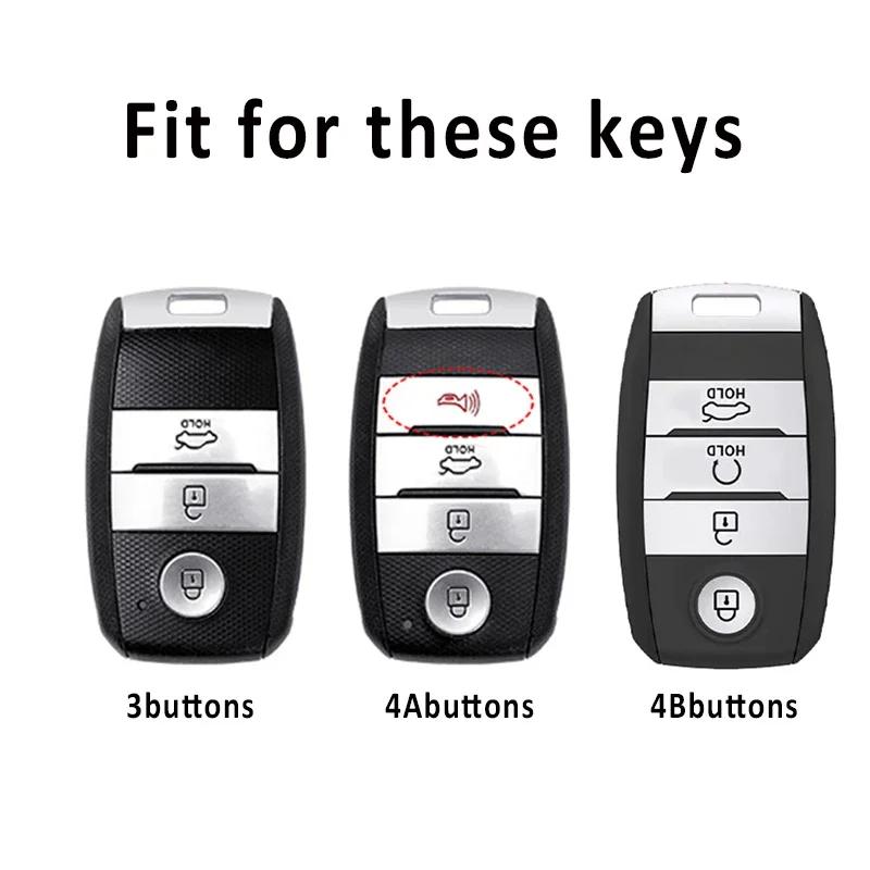 TPU Car Remote Key Case Cover Shell Fob For KIA K3 K4 K5 KX3 Optima Picanto Forte RIO Rio5 Sportage Ceed Cerato Sorento Bag