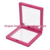 Clear Floating Display Box for Stud Earrings & Accessories