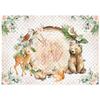 LS Photography Background Wildlife 1st Birthday Party Jungle Floral Decor Props Baby Shower Kids Portrait Photo Backdrop Studio