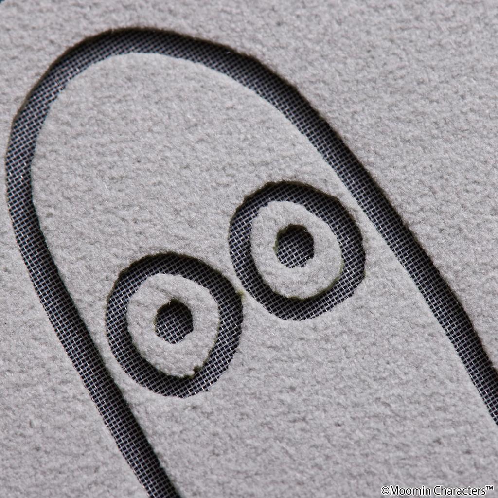 Suminoe Moomin Hattifattener Suede Light 49cm Pack of 2 Tassels, Gray, Approx. Long, A9001,