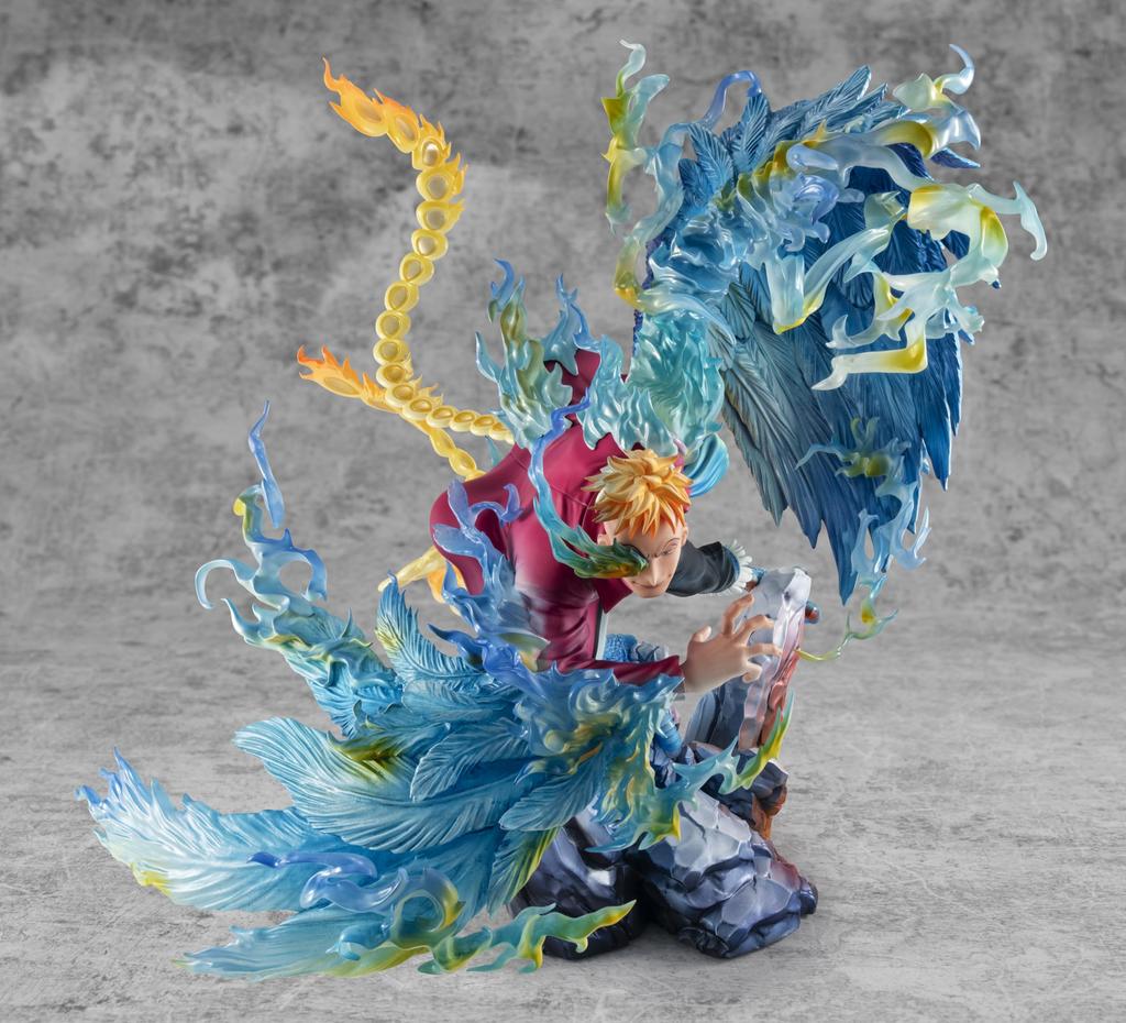 MegaHouse One Piece Phoenix Leader of the 1st Group of the Whitebeard Pirate Portrait Collector Statue - - MAS-Maximum - Pirates,