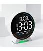 LED Digital Wall Clocks Multifunctional Electronic Clock Alarm Clock High-definition Display Multiple Brightness Night Light