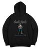 Street Santa Grey Hoodie Black_8182