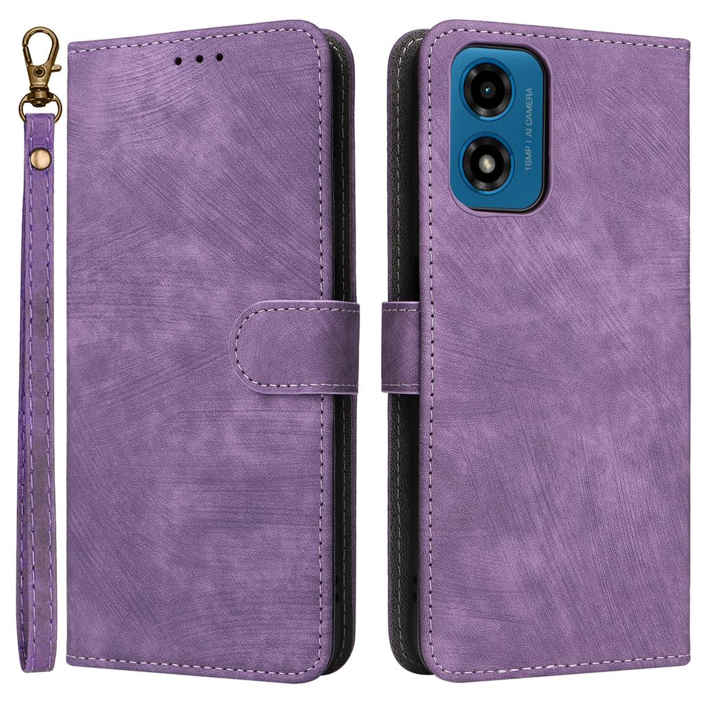 For Motorola Moto G04 4G/G04s 4G/G24 4G/G24 Power/E14 4G Case RFID Blocking Flip Folio Leather Phone Cover
