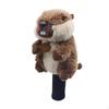 Golf Club Head Cover with Knit Sleeve Protective Driver Headcover Snug