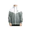 Nike Sportswear Windrunner Training Hooded Woven Jacket Men Outerwear Grey White DA0002-084
