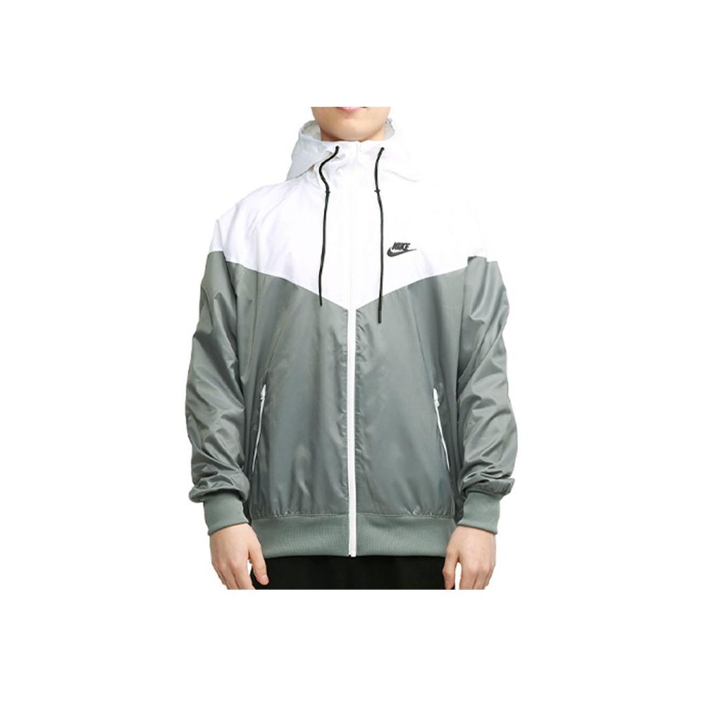 nike hooded woven jacket