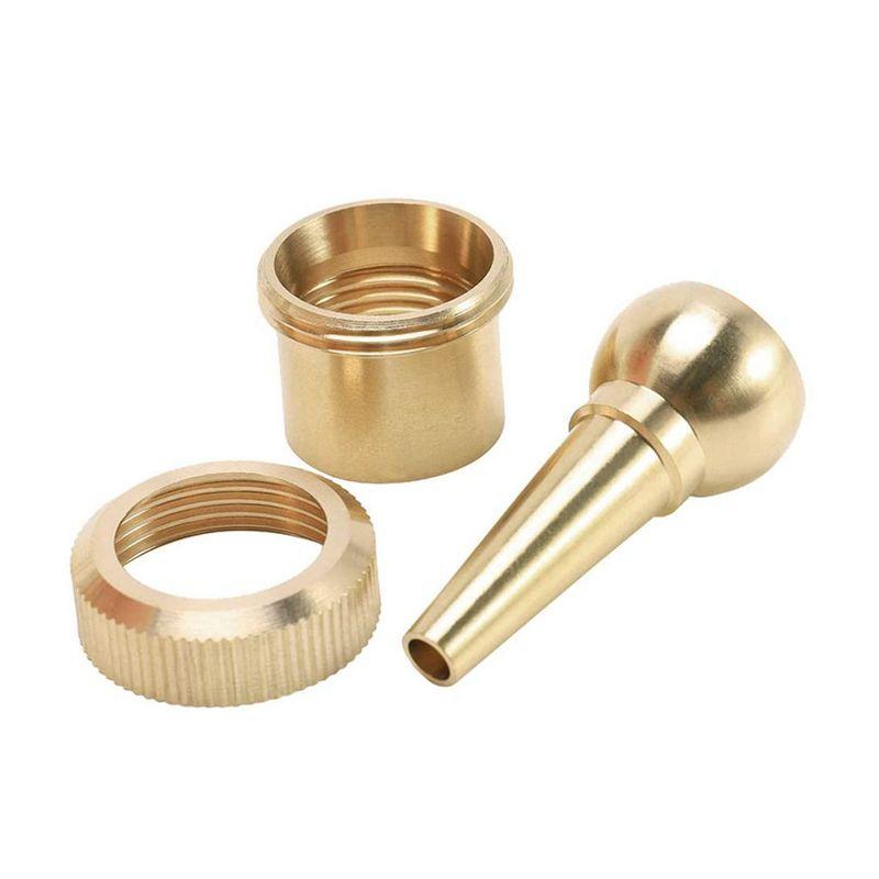BAAJ-24 PCS Fountain Nozzle Head G1/2 DN15 Adjustable Direction Jet Water Spray Sprinkler Head For Garden Pond Amusement Park