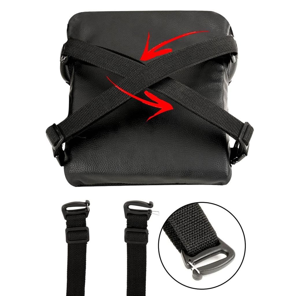 Pillion Motorcycle Air Cushion | Shock-Proof | No Pump Required | Inflatable Seat Cushion for Bike | Comfortable Long Ride Pad