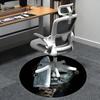 Knife,Horror Chair Mat Round Rug Office Carpet, Machine Washable, Non Slip, Suitable for Living Rooms, Bedrooms