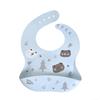 Food Grade Silicone Baby Eating Bibs Easy to Clean Baby Bibs Drool Towels Waterproof Children Silicone Drool Bibs